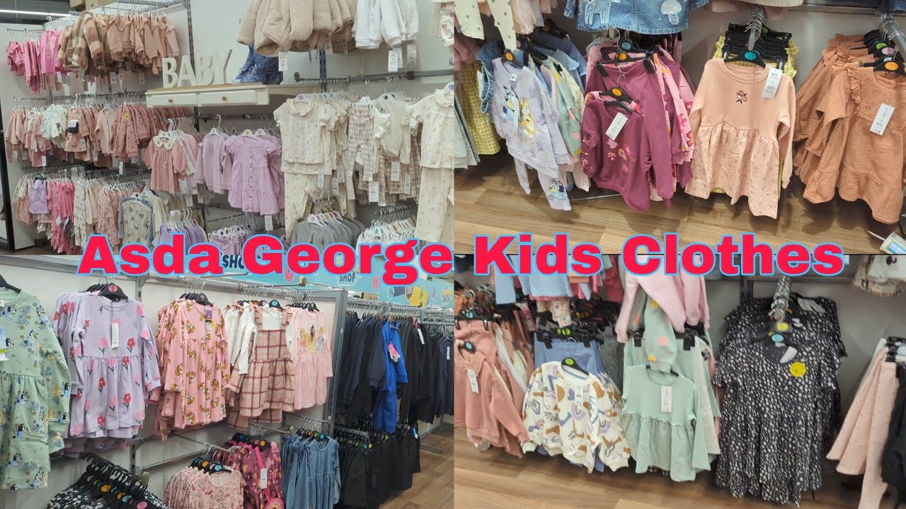 Asda George Kids Clothes 2023 Collection