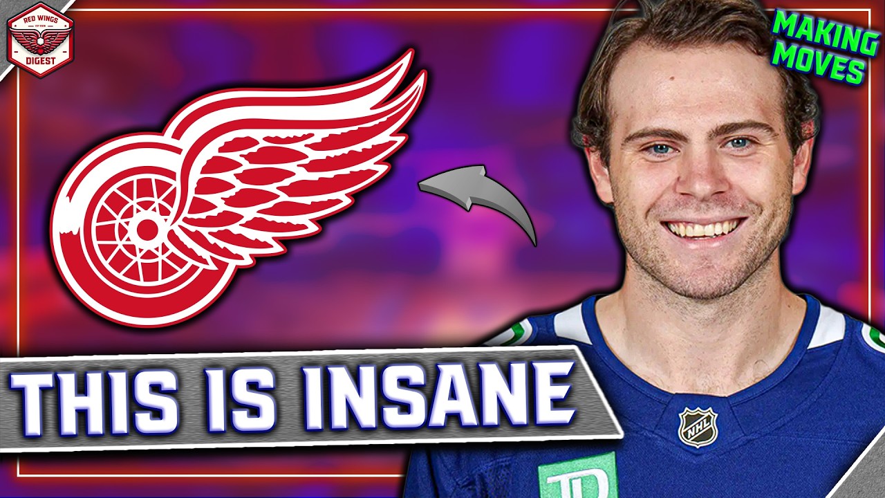 NO WAY they do this... Insider Reveals SHOCKING Red Wings Trade UPDATE | Detriot Red Wings News