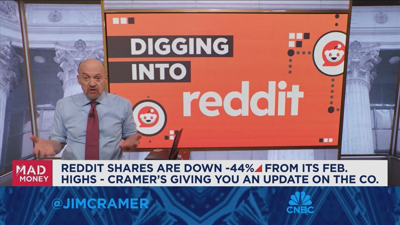 Reddit's Q2 revenue guidance implies nearly 50% growth at the midpoint, says Jim Cramer