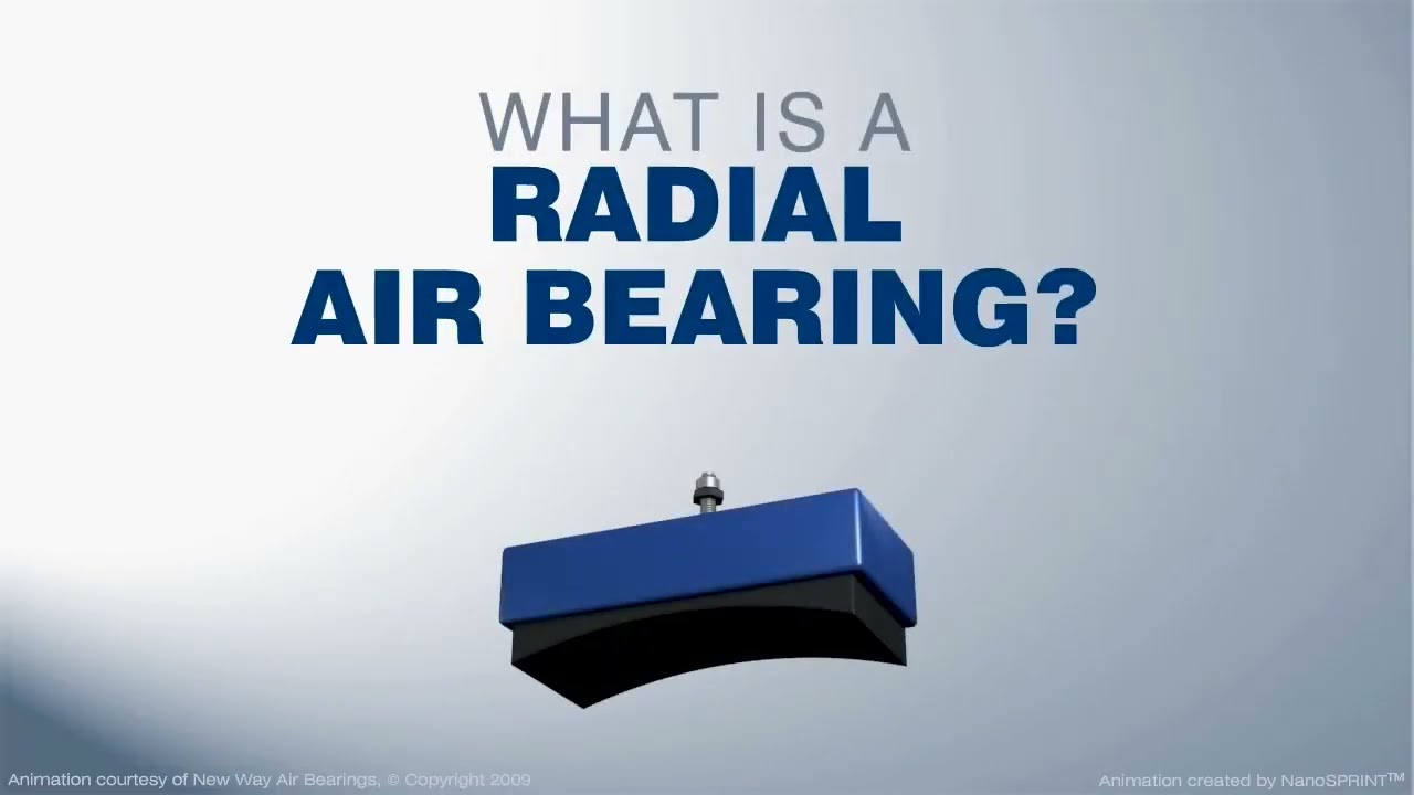 What is a radial air bearing?