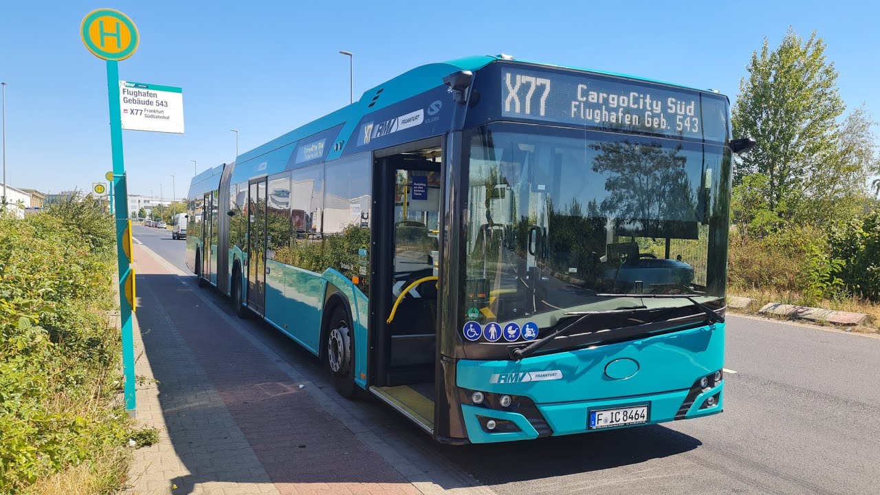 Frankfurter Buslinie X77 stand 2022