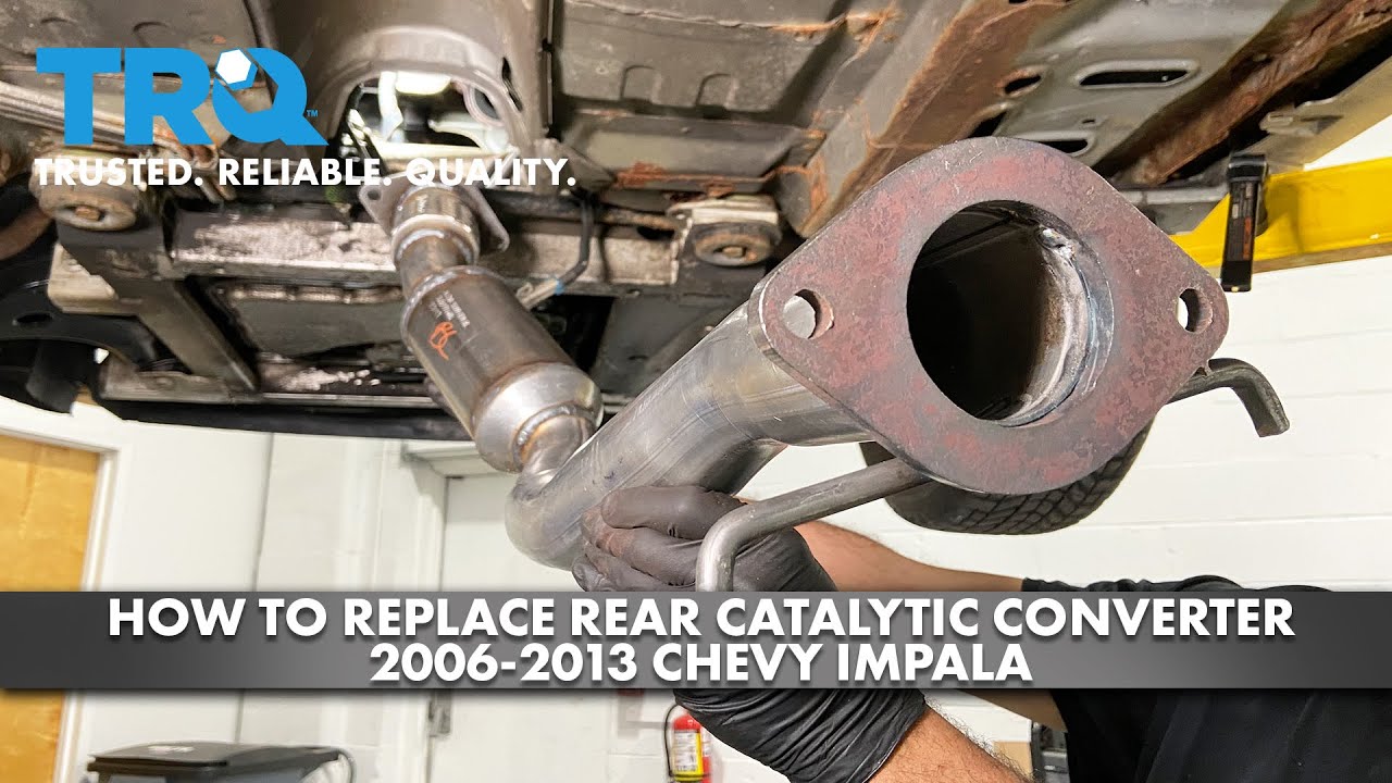 How to Replace Rear Catalytic Converter 2006-2013 Chevy Impala
