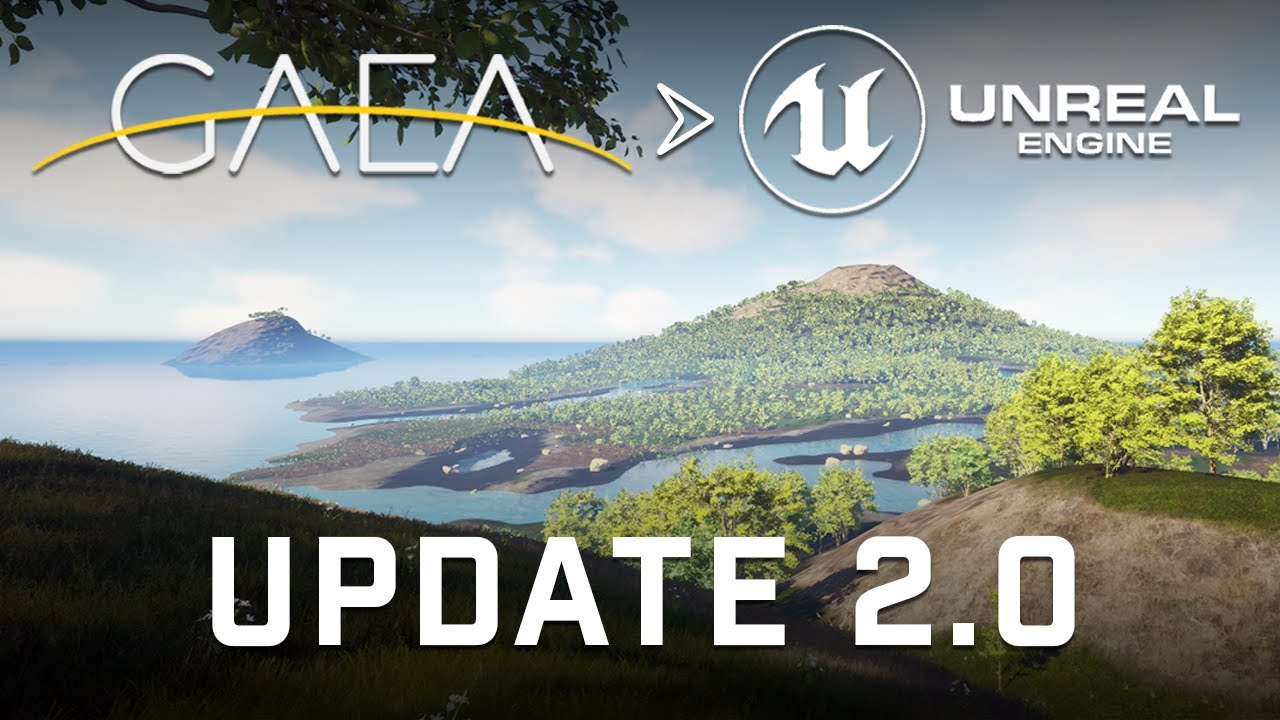 Real to Unreal 2: Gaea 2.0 to Unreal Engine 5 (NEW UPDATE)