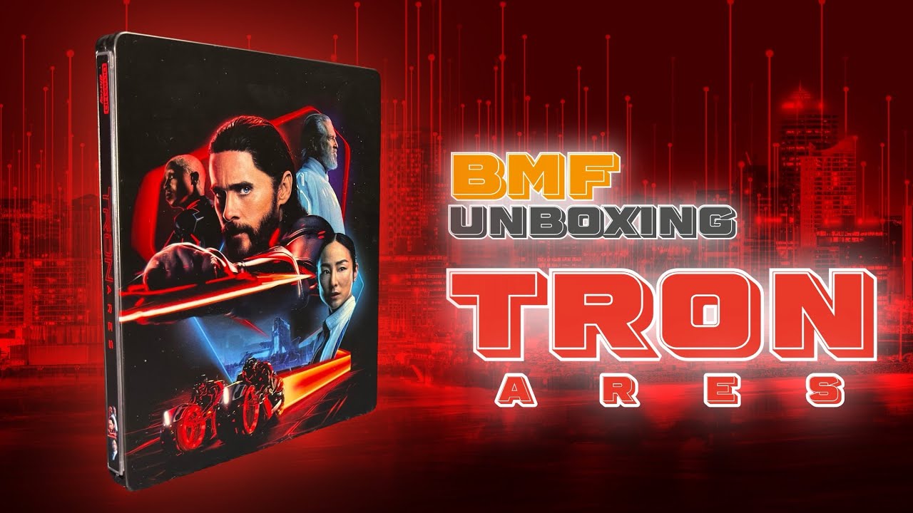 Unboxing “Reference Quality” TRON: ARES 4K Blu-ray Steelbook!
