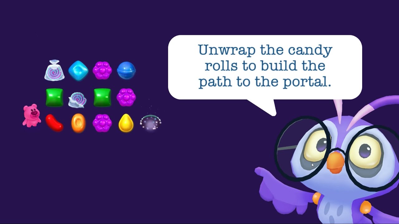 CANDY CRUSH SODA SAGA BONUS LEVEL | HELPING THE BEAR TO REACH MAGIC PORTAL