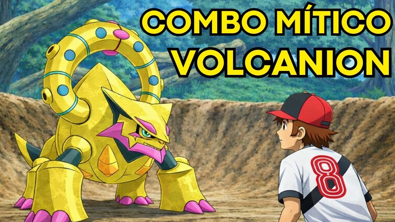 VOLCANION chegou no novo COMBO MÍTICO de 2026 no POKEFALLEN