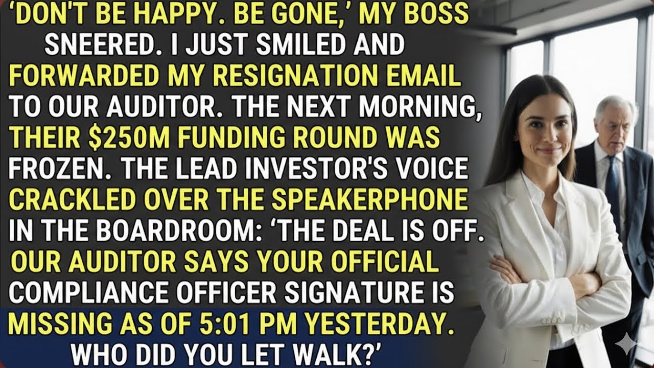 Compliance Officer's Silent Resignation Collapses $250M Funding Deal