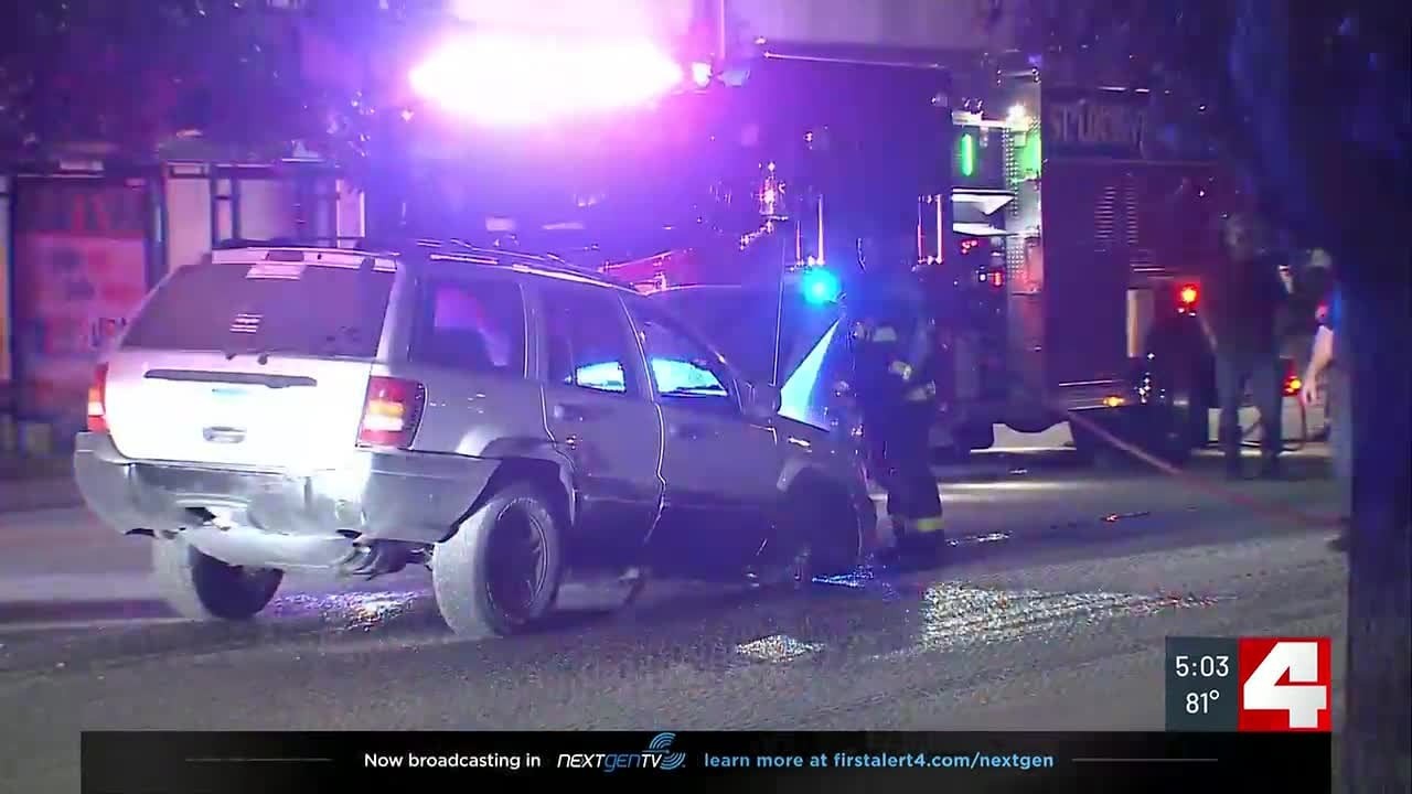 Overnight pursuit, smash-and-grab, two shootings reported in St. Louis area