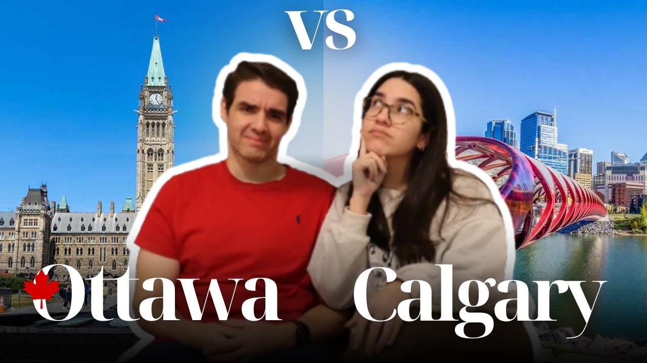 Diferenças entre OTTAWA, Ontario vs CALGARY, Alberta - Canada