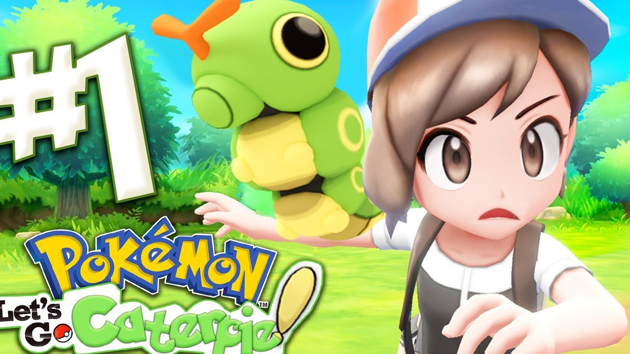 NON VOGLIO né  PIKACHU né  EEVEE - Pokemon Let's Go Caterpie ITA #1