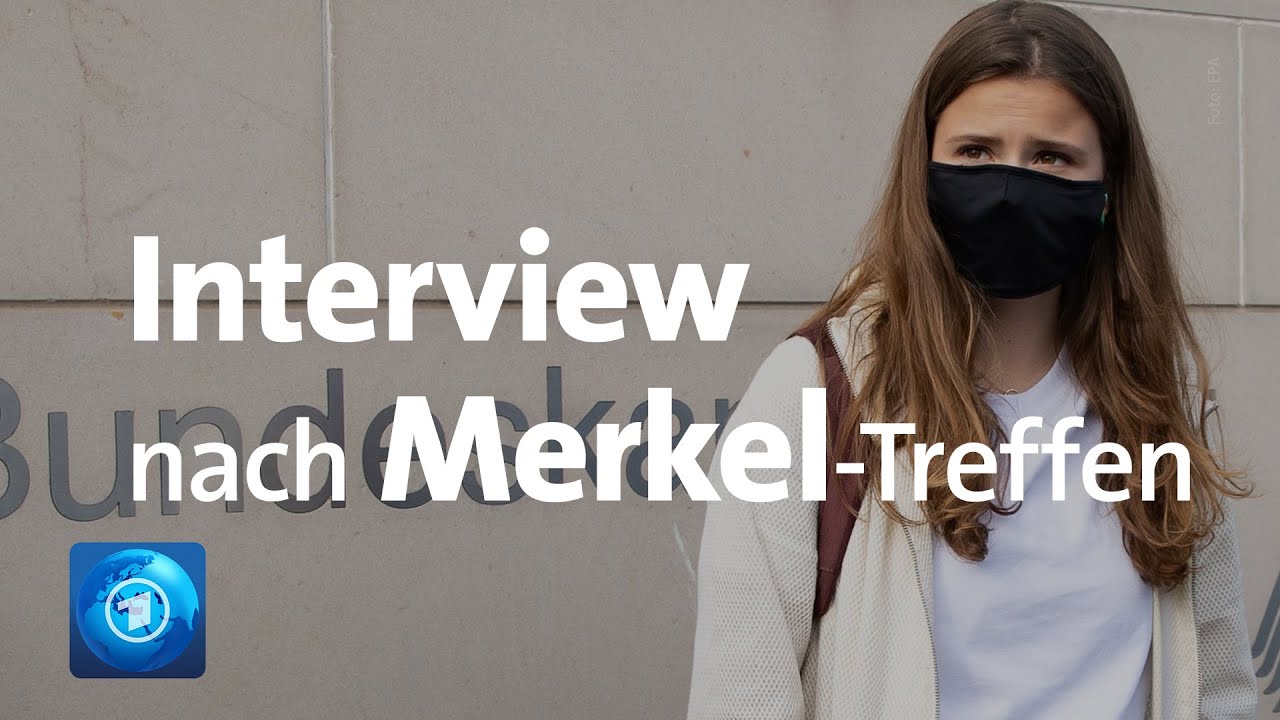 Luisa Neubauer im Interview: Wie war das Treffen mit Kanzlerin Merkel?