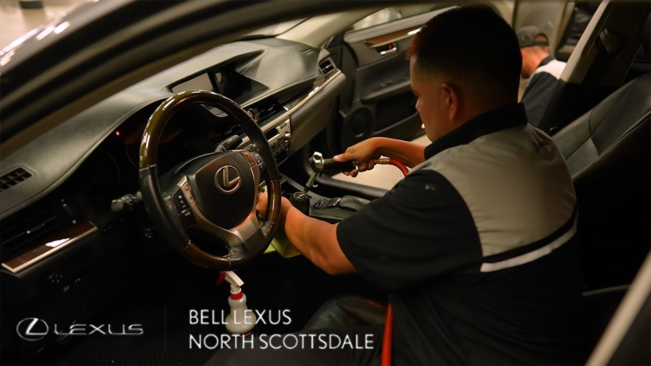 Bell Lexus Service: Wash and Detail Department