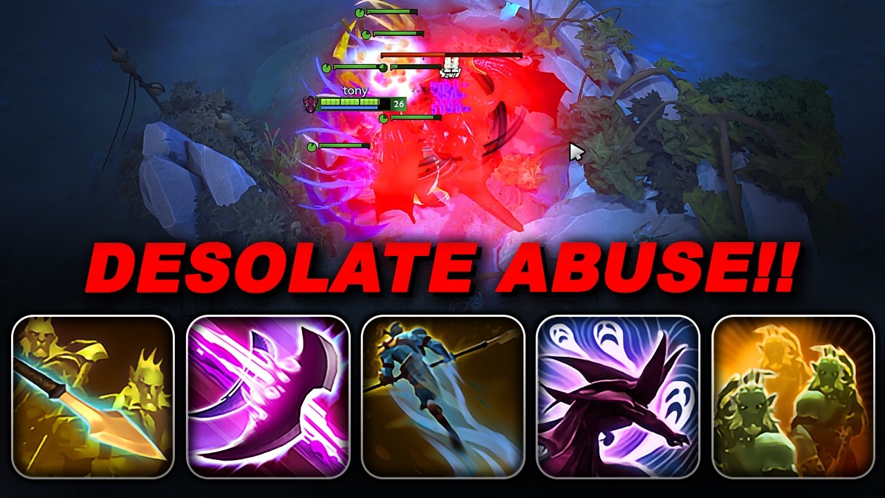 DESOLATE ABUSE SPECTRE X PHANTOM LANCER | Dota 2 Ability Draft