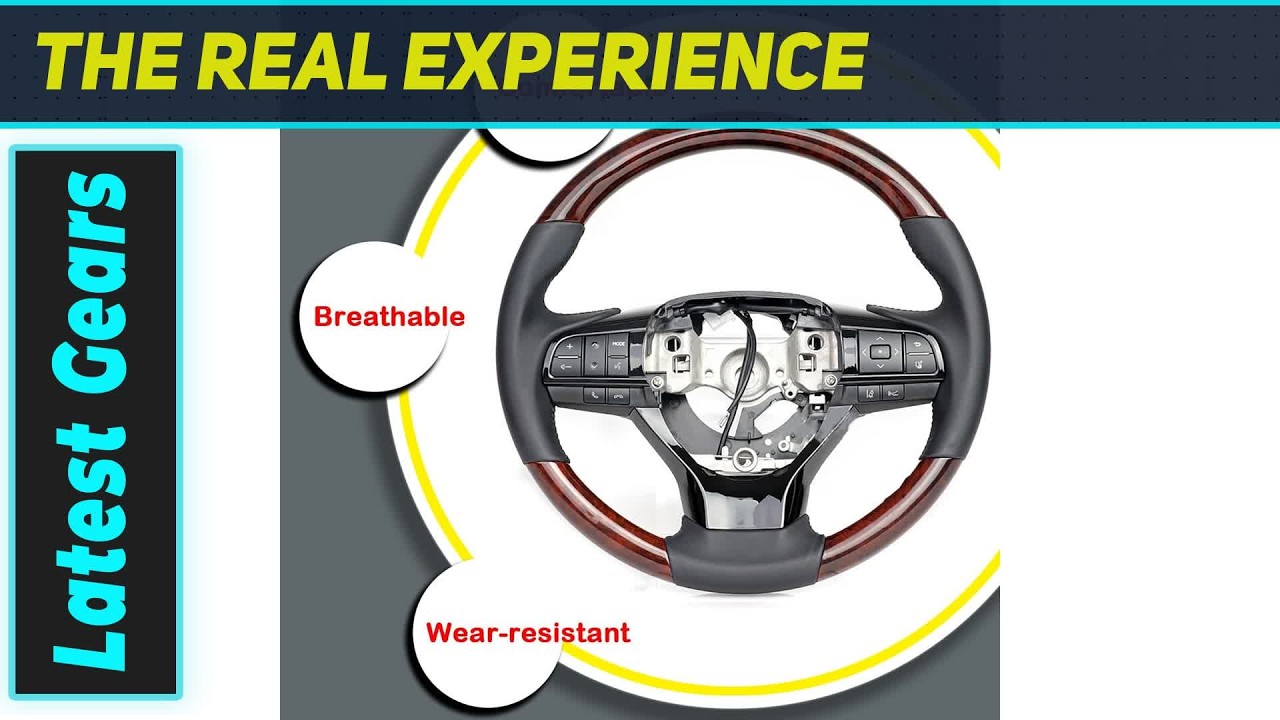Hilux Revo Steering Wheel: Mahogany Luxury Redefined!