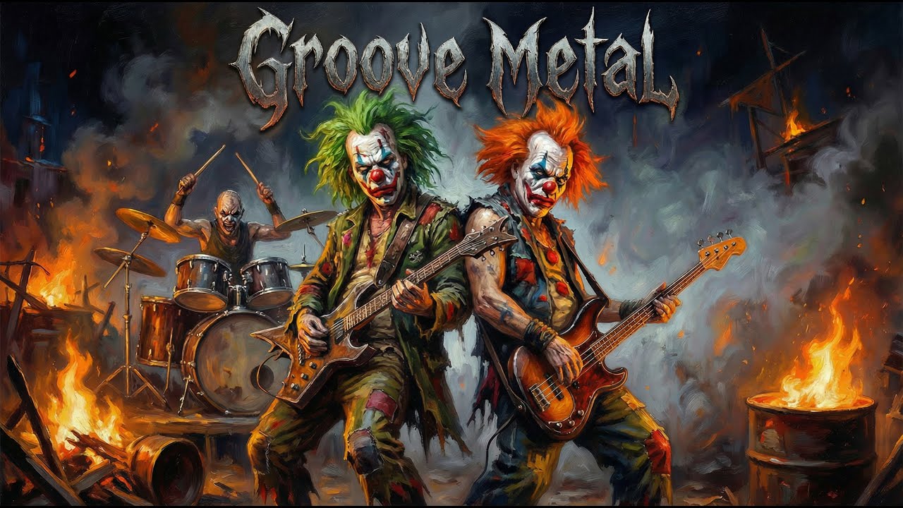 Heavy Groove Metal Instrumental Focused on Rhythm Control Density and Sonic Weight