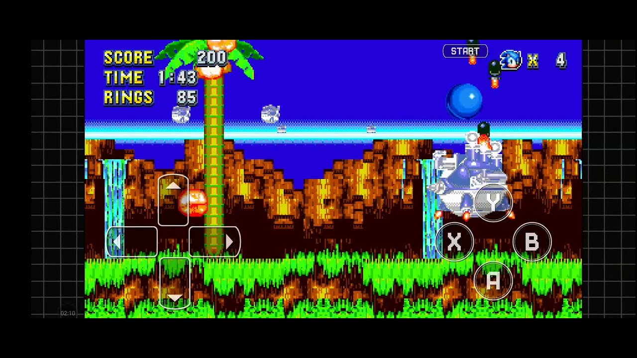 Jogando Sonic 3 a.i.r mas com mod do Sonic mania