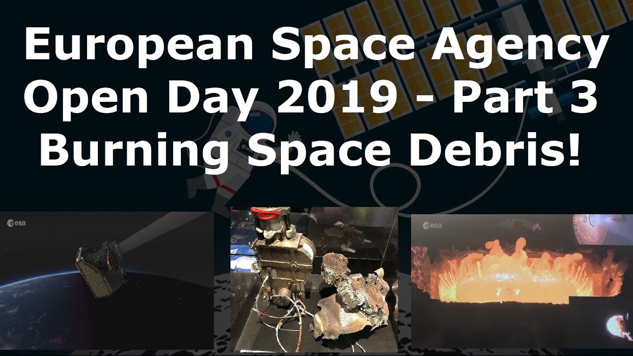 The European Space Agency Open Day At ESTEC - Part 3 - Space Debris