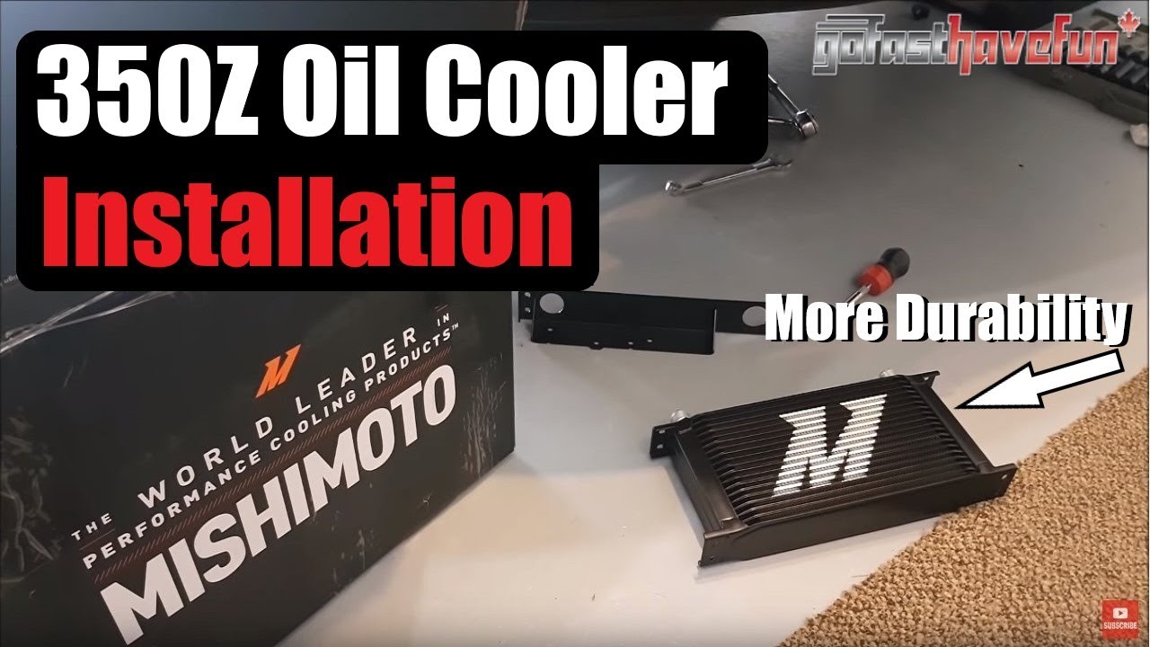 Nissan 350Z / Infiniti G35 Oil Cooler Installation (Mishimoto) | AnthonyJ350