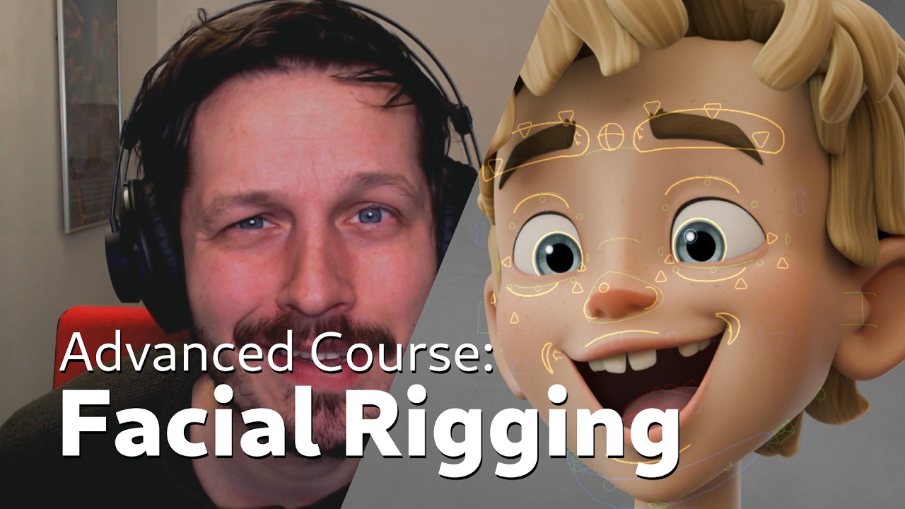 NEW Course: FACIAL RIGGING by Blender Studio