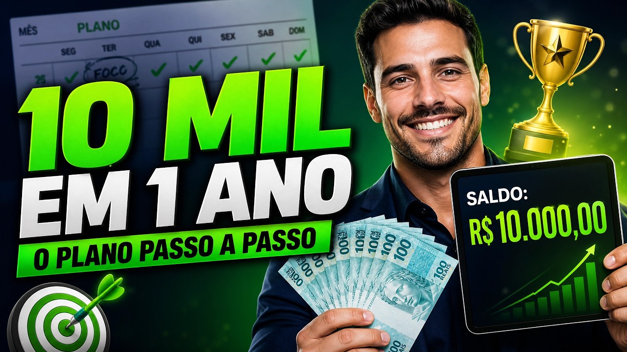 COMO JUNTAR 10 MIL EM 1 ANO