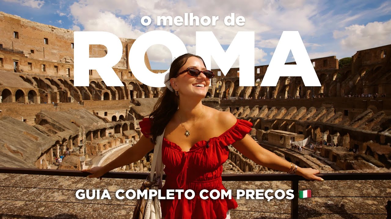 CHEGUEI na ITÁLIA 🇮🇹 | MELHOR ROTEIRO de ROMA com PREÇOS e muitas DICAS!