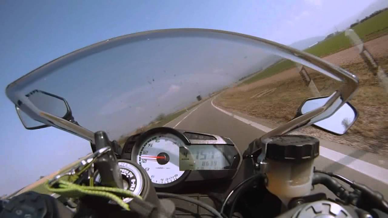 Kawasaki ZX6R 2009 | 34PS/25KW | riding footage #2