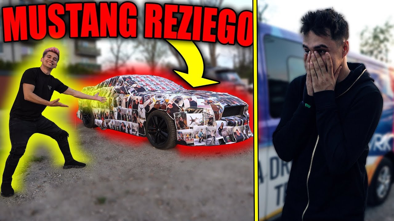 OKLEILIŚMY REZIEMU AUTO NASZYMI TWARZAMI PRANK!