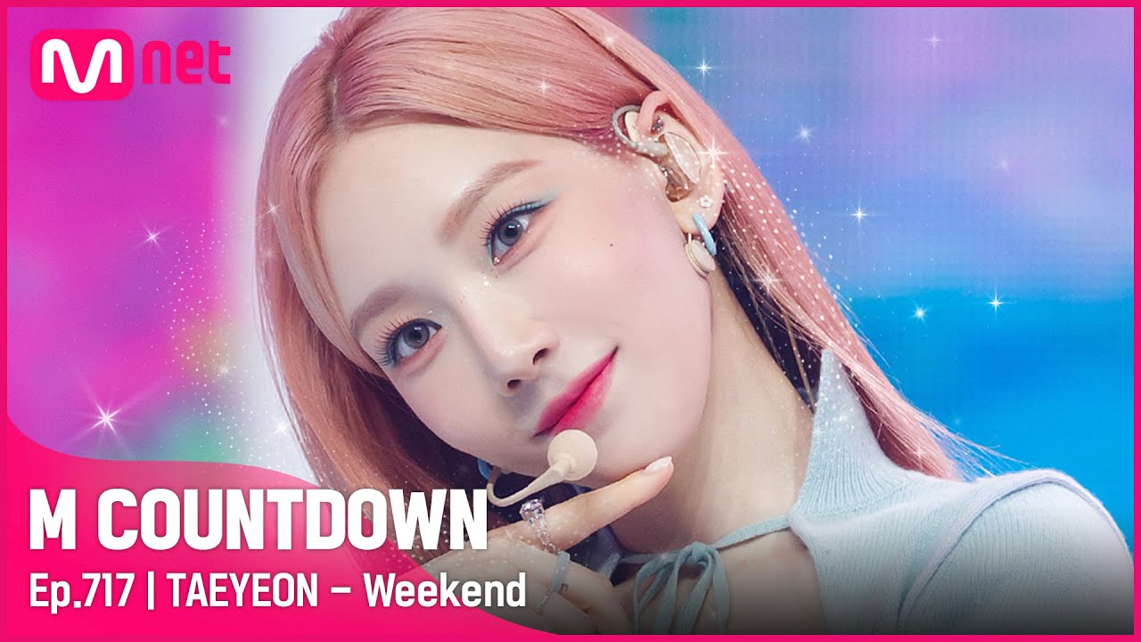 [TAEYEON - Weekend] Comeback Stage | #엠카운트다운 EP.717 | Mnet 210708 방송