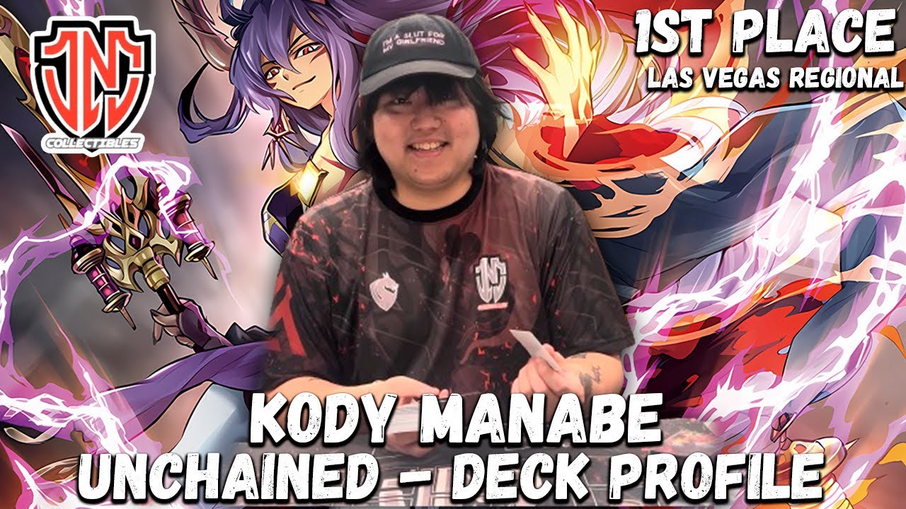1st Place Las Vegas Regional Unchained Deck Profile! ft. Team JNC Kody Manabe