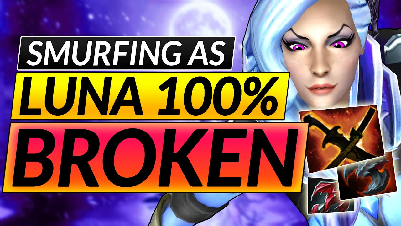 How to RANK UP with EVERY HERO - BROKEN LUNA SMURF Tips ANALysis - Dota 2 Guide