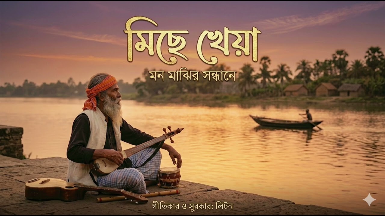 Micche Kheya (মিছে খেয়া) | Official Baul Song 2026 | Liton music bangla | New Bengali Folk Music