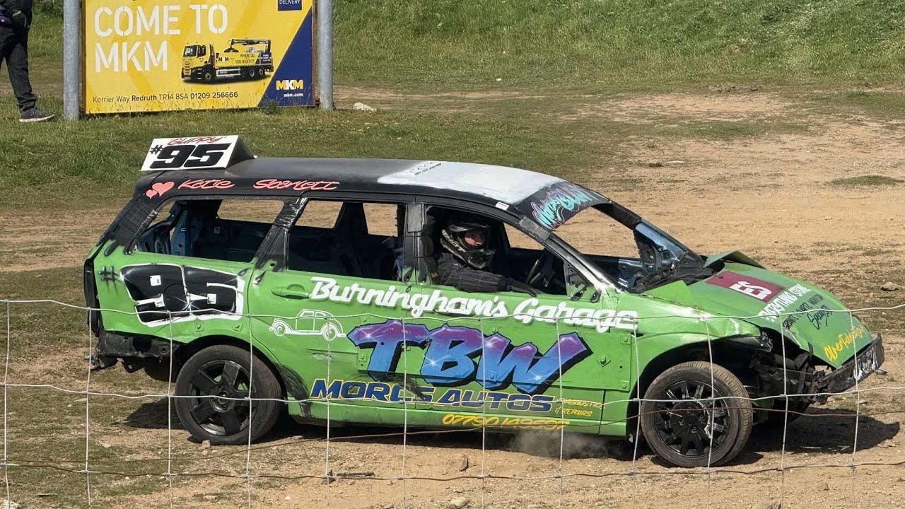 Autospeed Banger Racing - United Downs Raceway - 04/05/2025 + Caravan Chaos