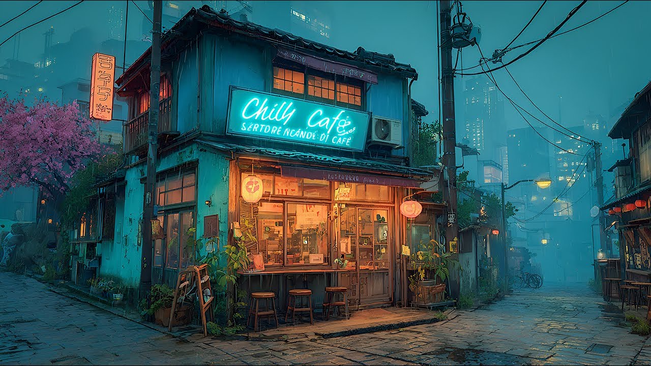 90s Midnight Rain ☔ Lofi Chillhop for Study, Focus & Sleep | 12 Hour Chill Mix