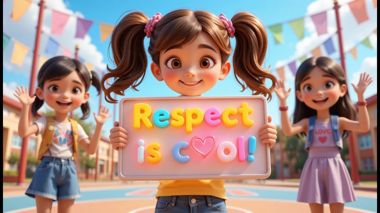 Respect Is Cool! | Catchy Kids Song About Manners, Kindness & Respectful Behavior