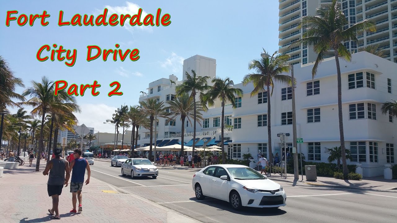 Fort Lauderdale, Florida City Drive Part 2