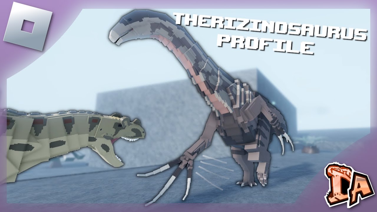 Prehistoric Profile - Therizinosaurus | ROBLOX Dinosaur Arcade