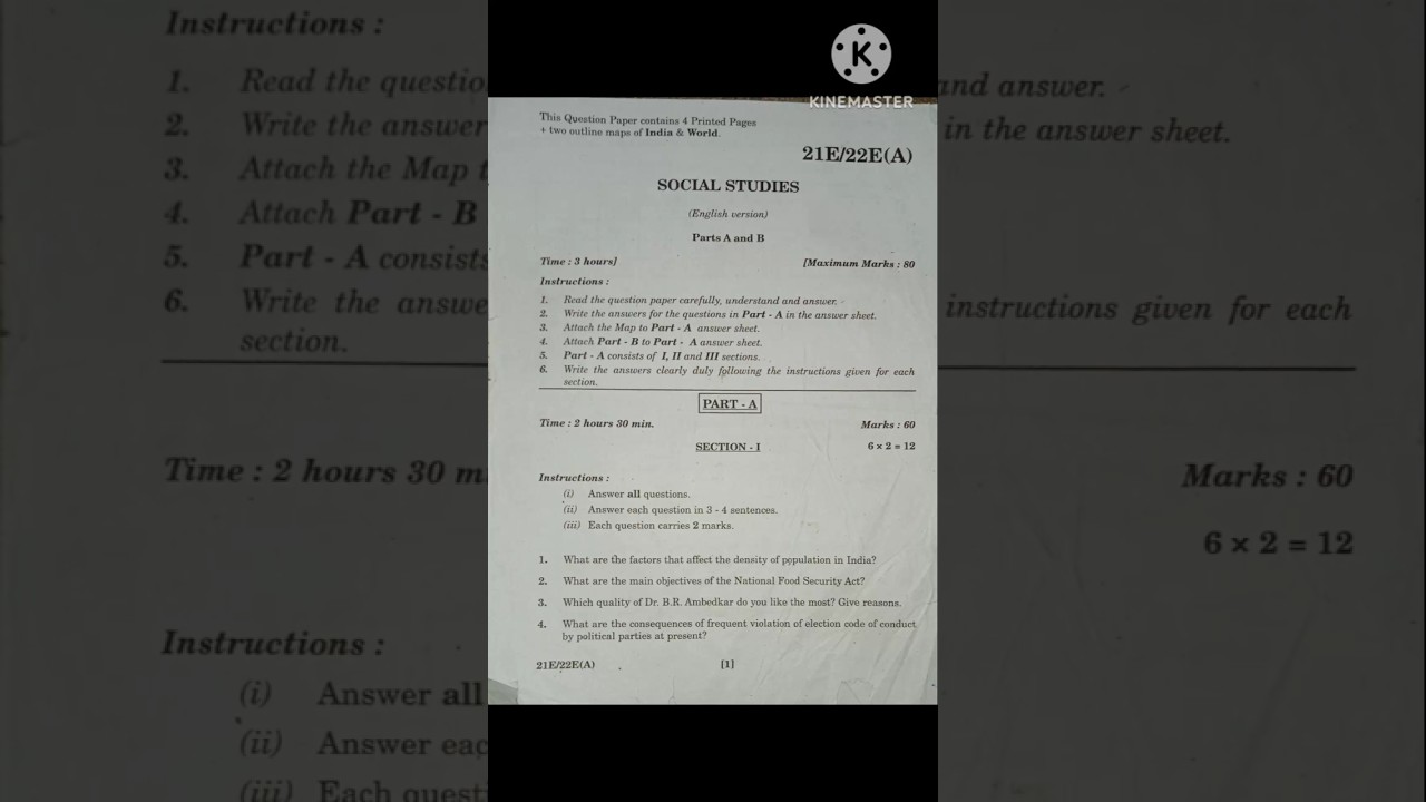 Class 10th Social Board Exam Question paper Ts #social   #boardexam2023 #shorts #magic_ofmaths2569