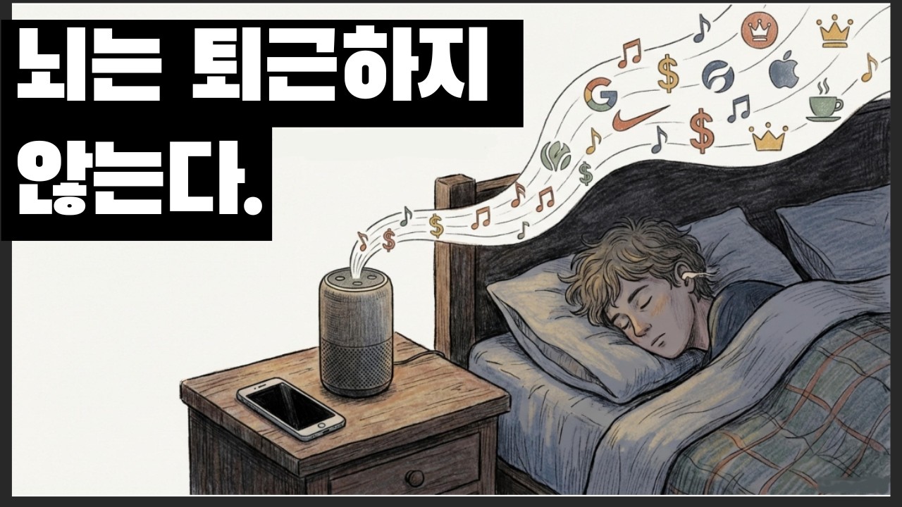 잠은 휴식이 아닙니다.