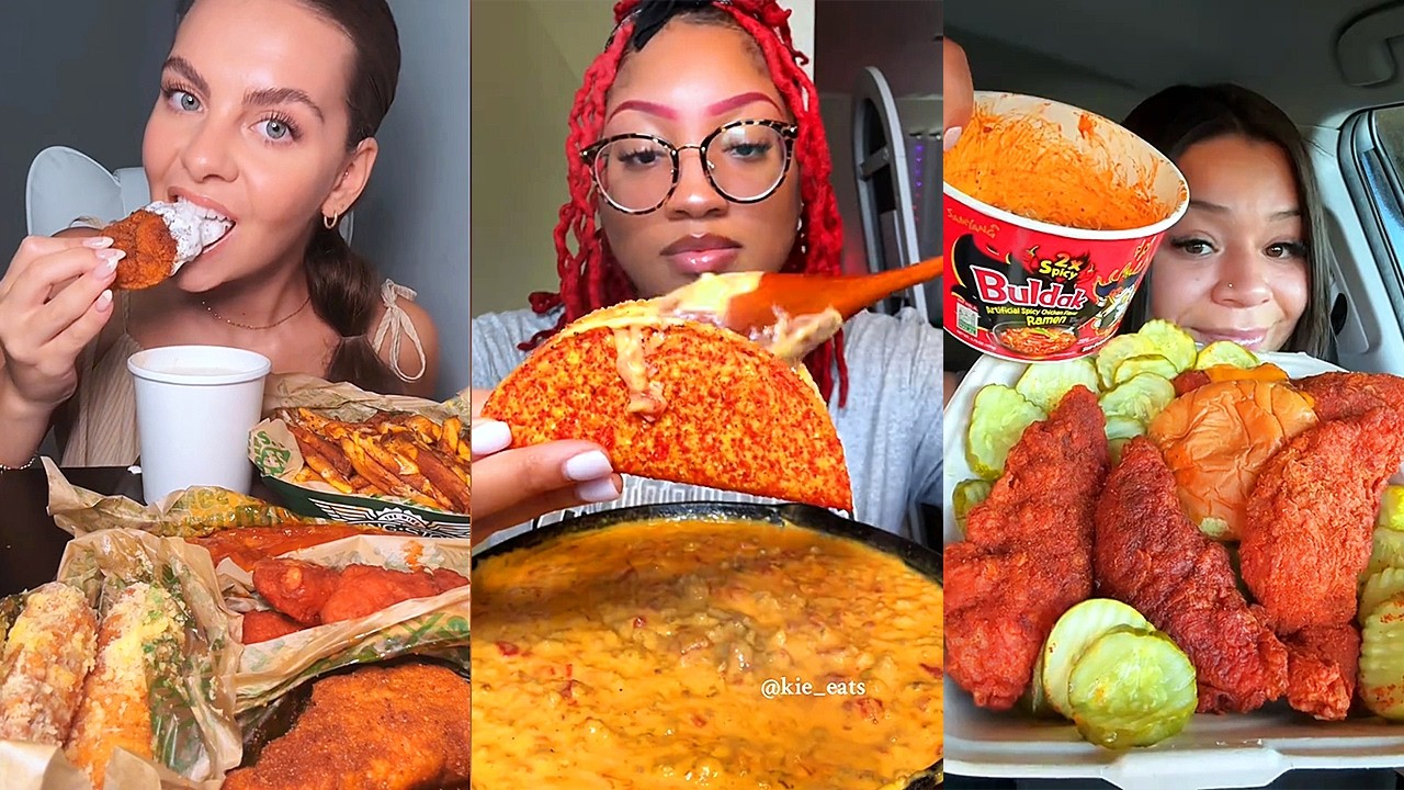 Asmr EATING 🍔| 110 | burrito, chipotle, wingstop🍗, 🍫Giant Snickers, McDonald’s burger🍔🍟 and more!