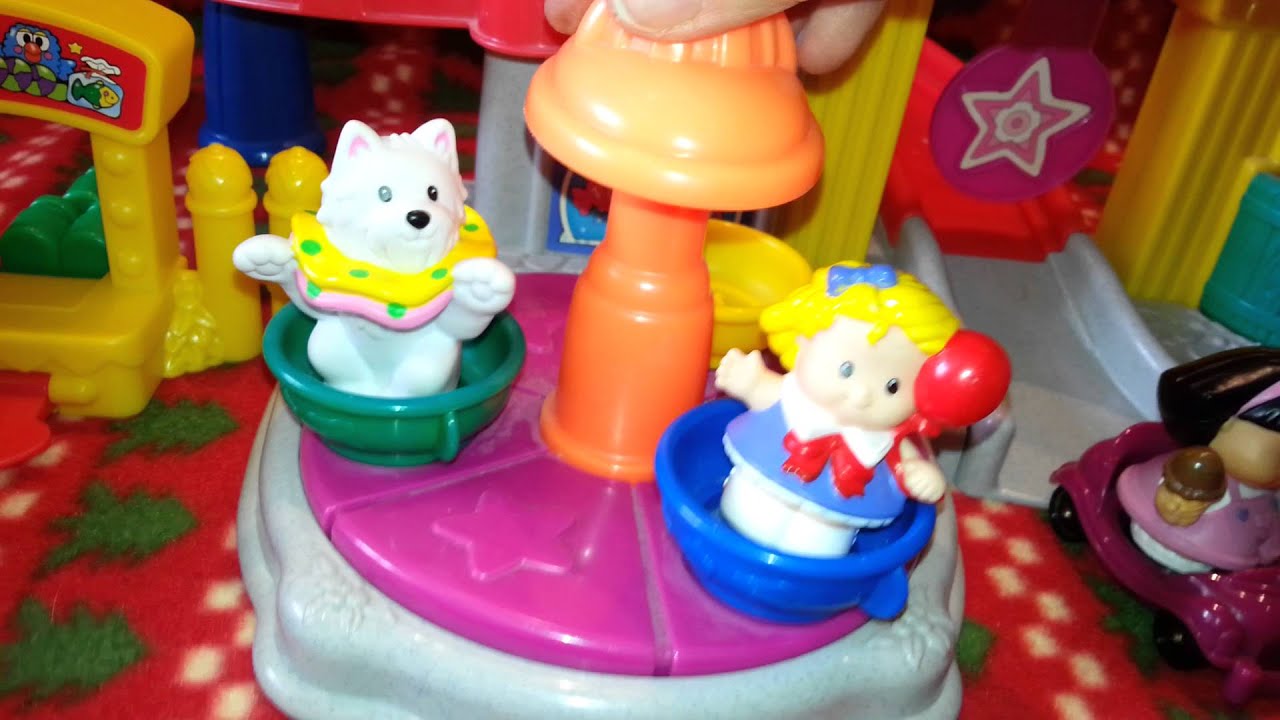 Fisher Price Little People Karuzela Wesołe Miasteczko