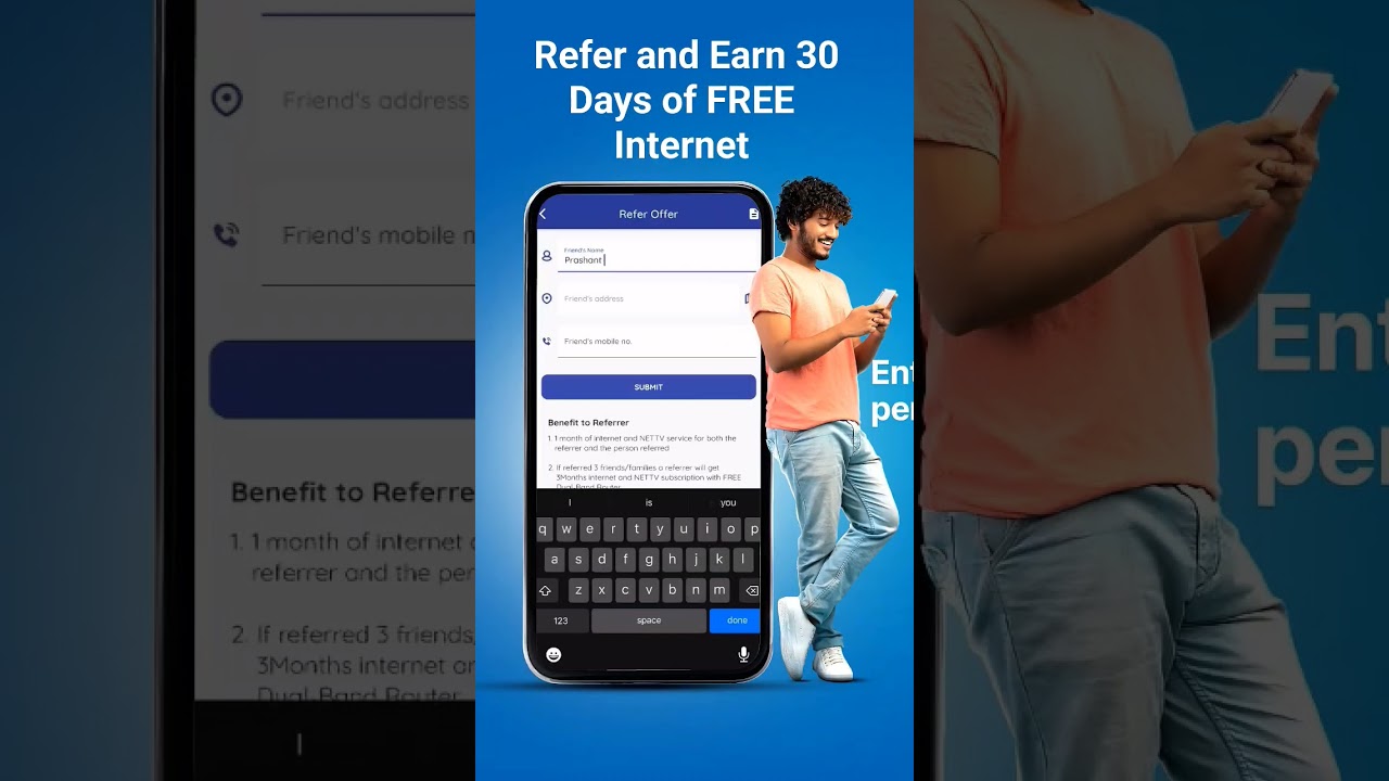 Refer to WorldLink internet to your friend who doesn't have WorldLink internet and get 30 days.