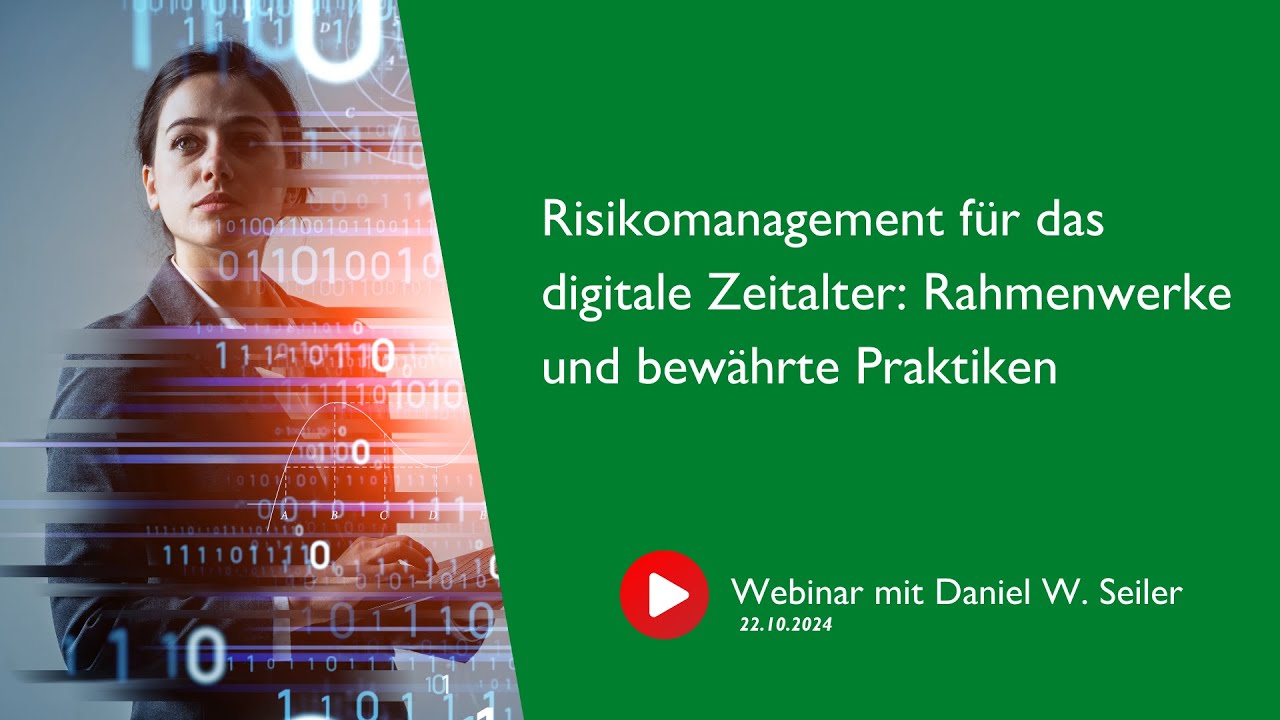 Risikomanagement für das digitale Zeitalter: Rahmenwerke und bewährte Praktiken