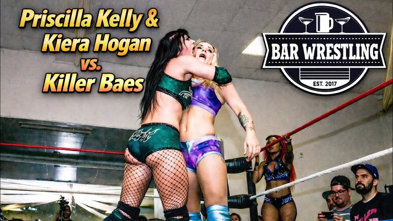 Priscilla Kelly & Kiera Hogan vs. Laura James & Heather Monroe | Bar Wrestling Women’s Tag Match