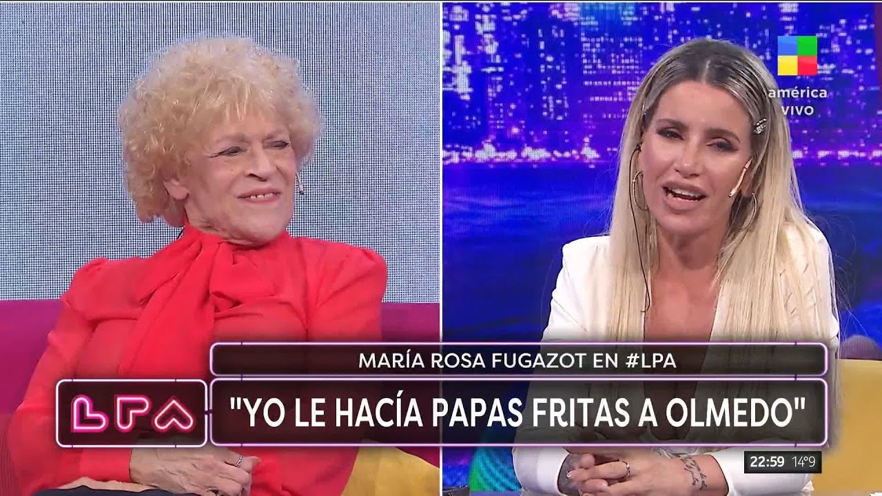 🌟 María Rosa Fugazot respondió un Ping Pong de humoristas en #LPA 🏓