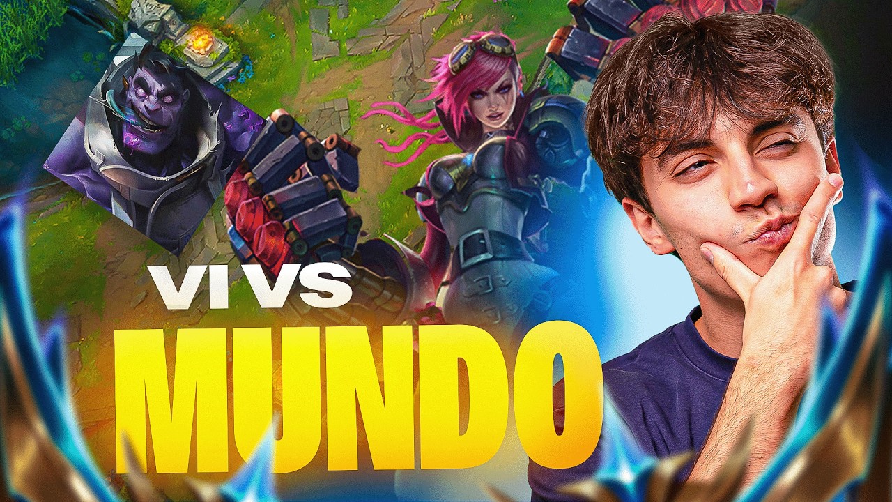 JE CHOQUE UN LOBBY CHALL AVEC VI - RUSH S16 - Vi vs Dr. Mundo