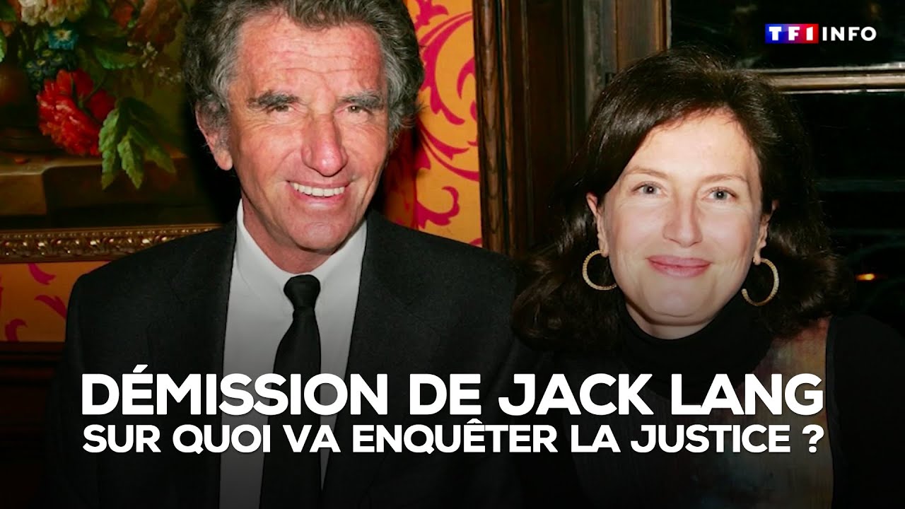 Démission de Jack Lang : sur quoi va enquêter la justice ?｜TF1 INFO