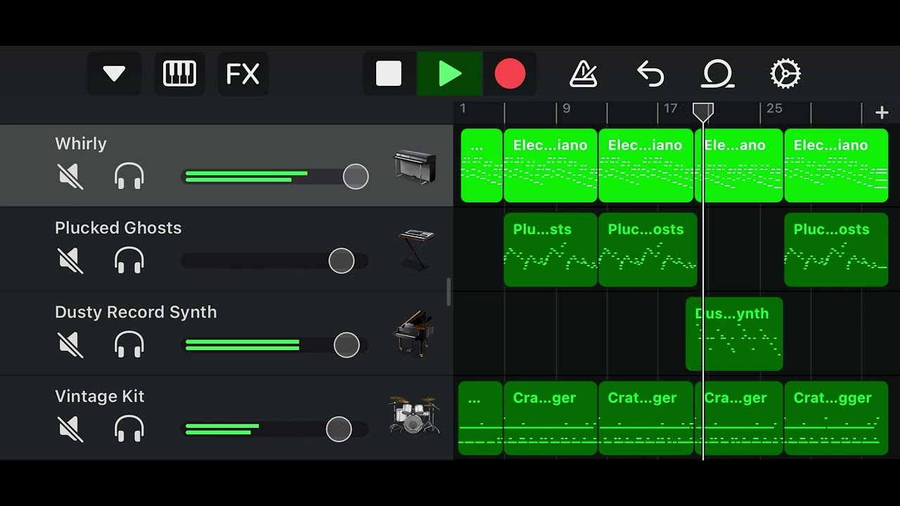 Inner tension (GarageBand) (5/4 signature?)