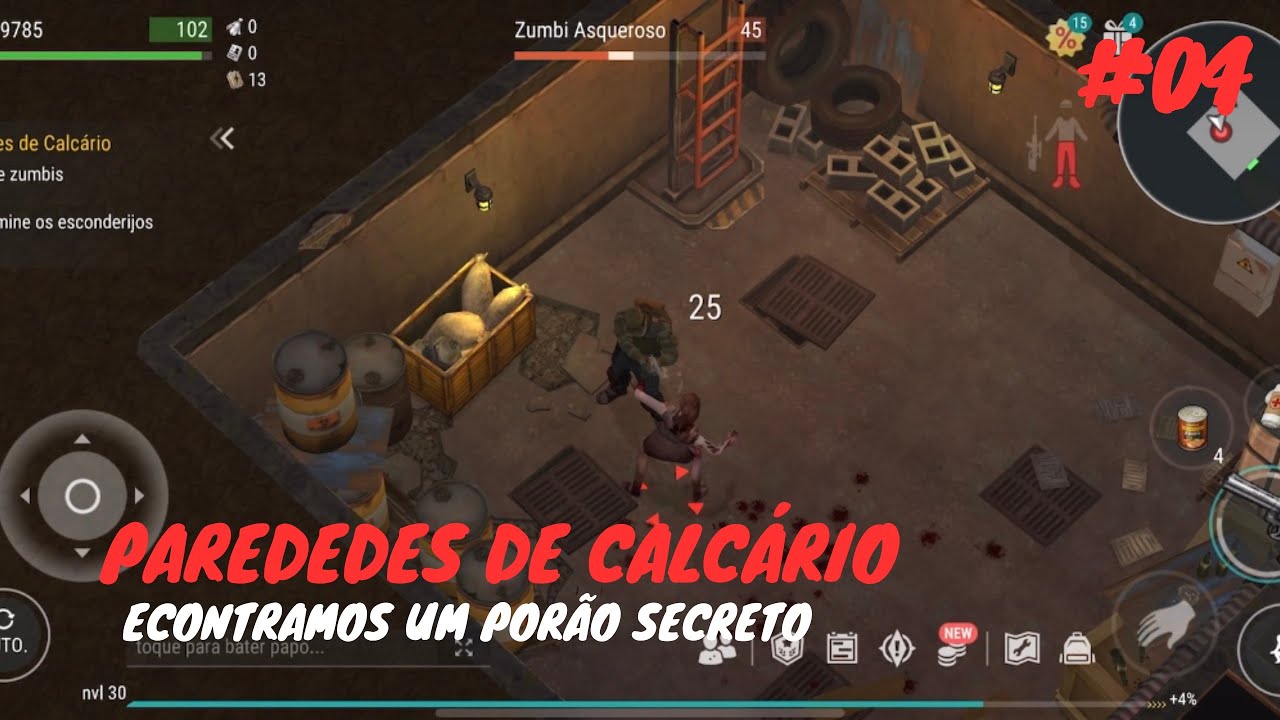 PAREDES DE CALCÁRIO - PORÃO SECRETO 