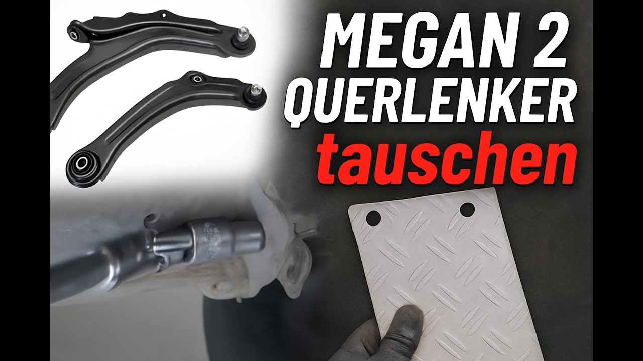 Megan 2 Querlenker wechseln schon wieder wie Renault  Querlenker wechseln  Schritt für Schritt