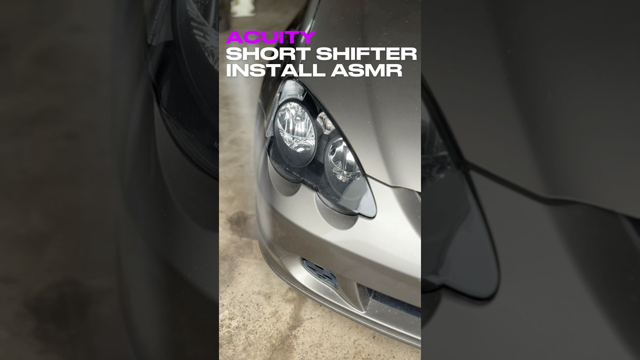 Installing the $400 Acuity Short Shifter on my DC5 ⚙️ #acura #rsx #dc5 #acuity #asmr